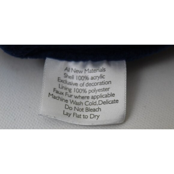 University of Michigan Embroidered Beanie with tassels - Picture 5 of 5